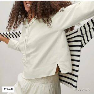 Everlane Retro Jersey Hoodie